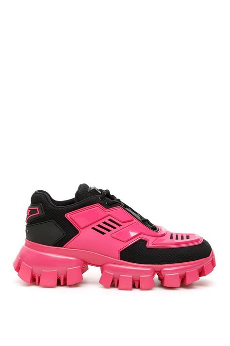 pink prada sneaker